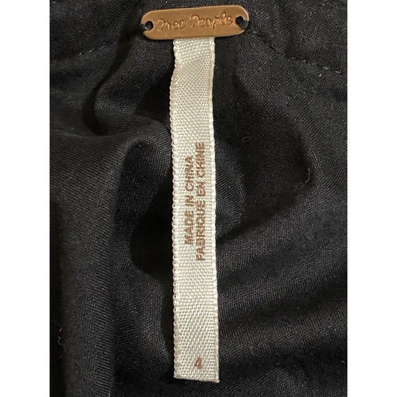 Free People Velvet Purple Ombre Forbidden Ivy FleurDeLis T-Strap Dress Size 4 - Picture 8 of 15